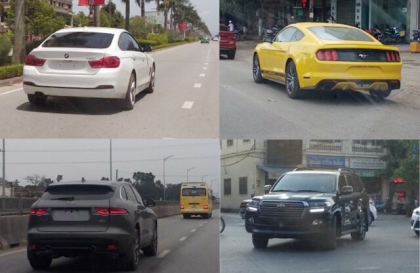Nghị định 168 - Lỗi trừ 6 điểm GPLX ô tô: Đưa phương tiện không gắn biển số xe ra đường